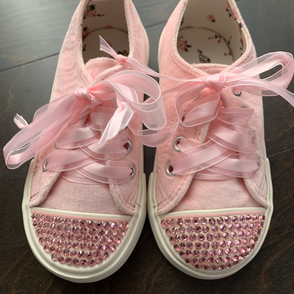 Light pink toddler sneakers - Picture 5 of 7
